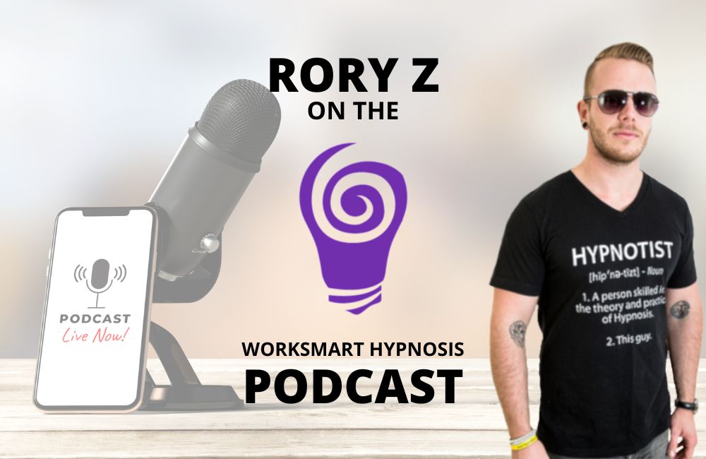Rory Z on the Worksmart Hypnosis podcast with Jason Linett